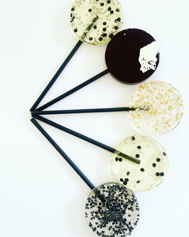 Black and metallic Lollipop