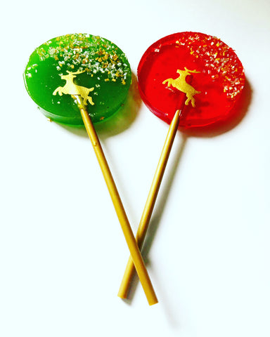 Bling Bling Reindeer Lollipop