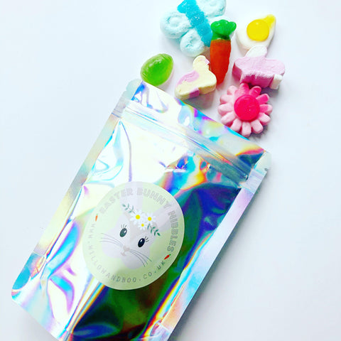 Easter Bunny Nibbles sweetie pouch