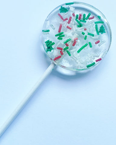 Christmas Sprinkle Lollipop