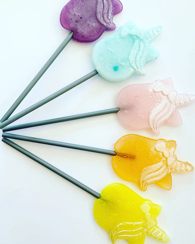 Dinky shimmer Unicorn  Lollipops