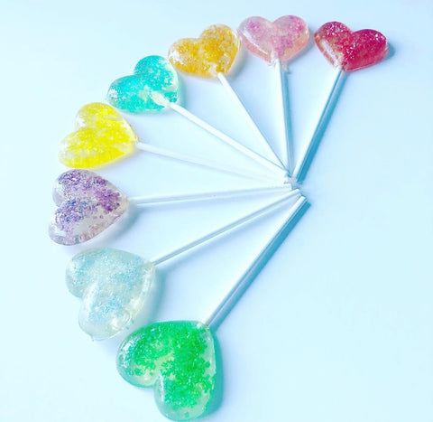 Crystal Hearts Lollipop