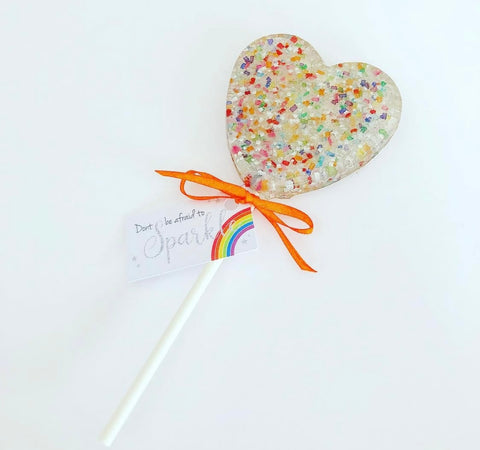 Don't be afraid to sparkle Lollipop