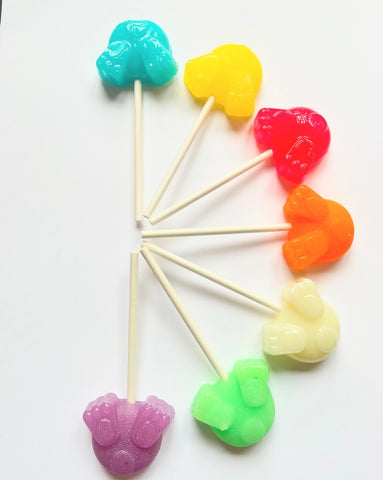 Rainbow Bunny Bums Lollipop