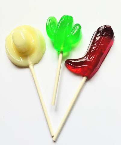 Cowboy/ Western/ Cactus Lollipop