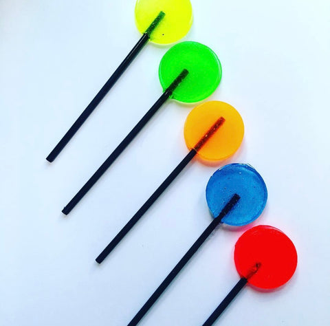 UV glow Lollipops
