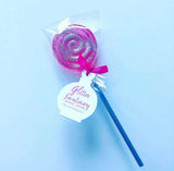 Mini glitter swirly lollipops