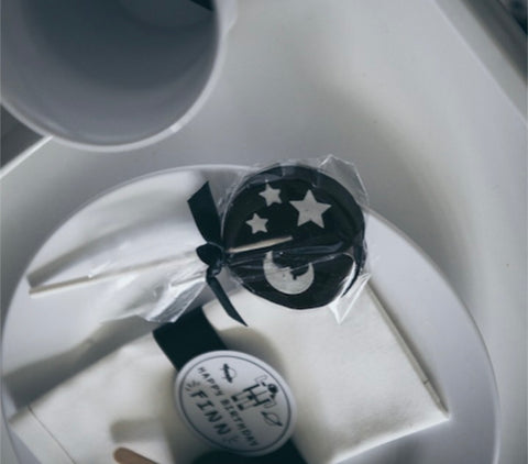Moon and Stars Printed Lollipop