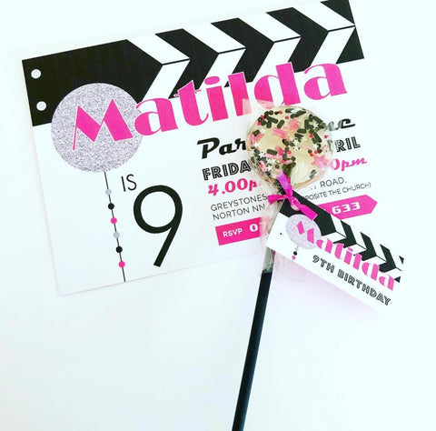 Party Theme Sprinkle- Bespoke Lollipop Service
