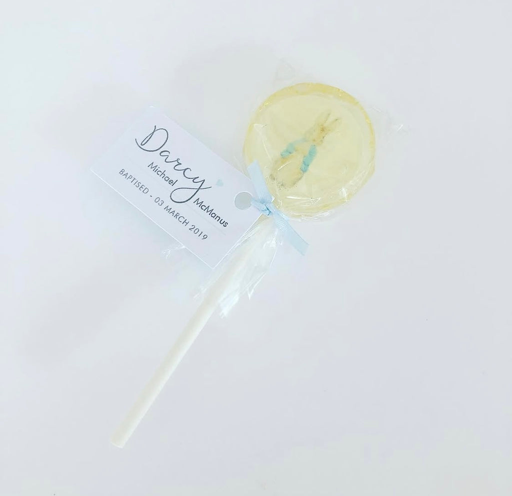Peter Rabbit printed lollipop