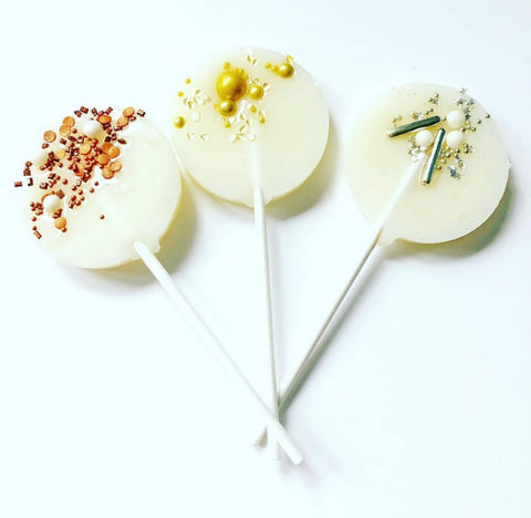 Bronze, silver and gold Lollipop