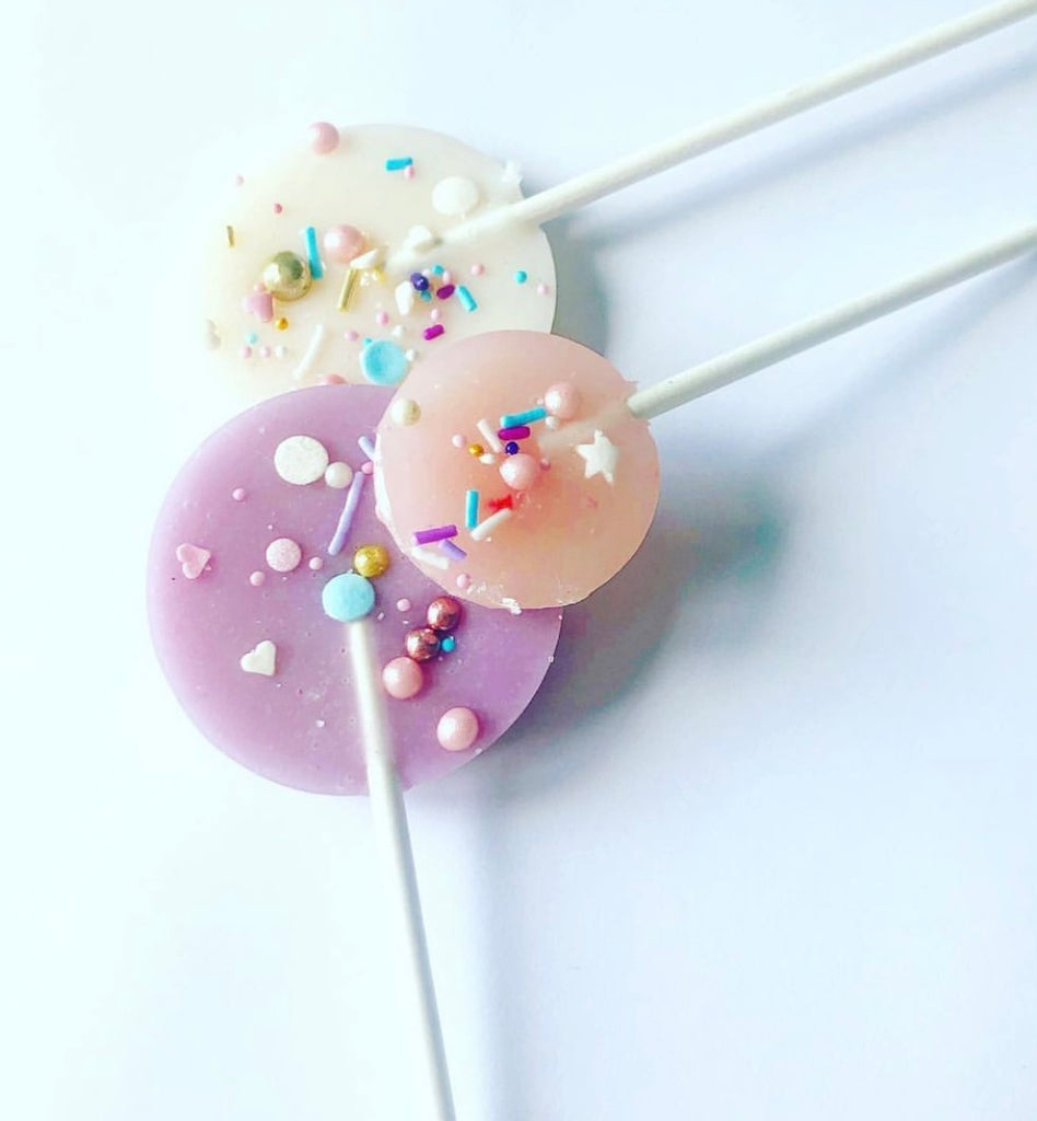Pastel sprinkle Lollipop