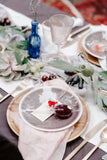 Purple and silver leaf lollipop