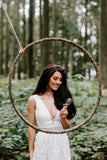 Purple and silver leaf lollipop