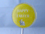 Happy Easter Lollipop Yellow - Willow & Boo