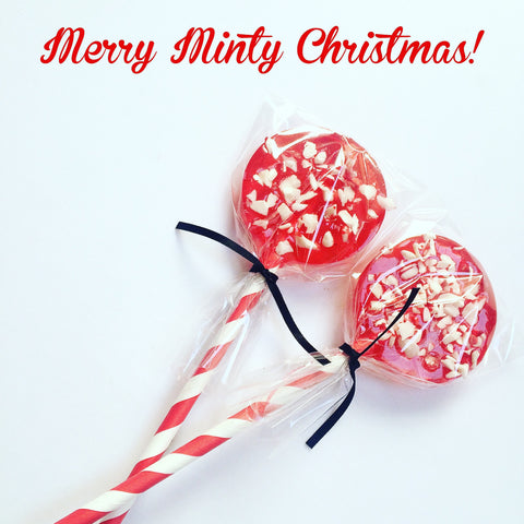 Merry Minty Christmas Lolly