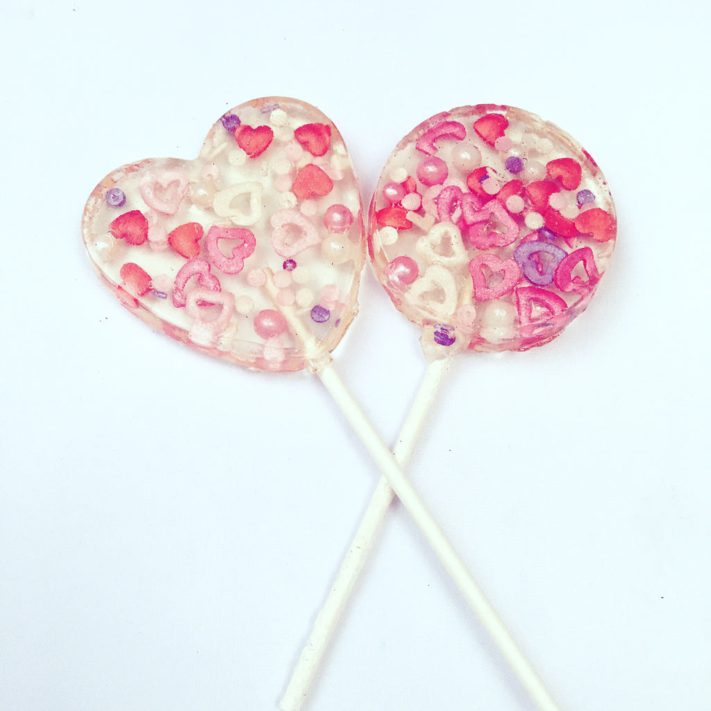 Love sprinkle Lollipops - Willow & Boo