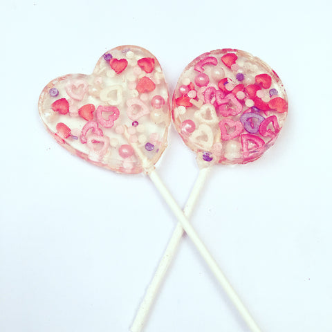 Love sprinkle Lollipops