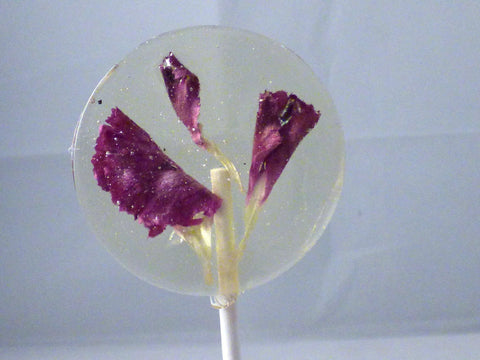 Carnation Petal lollipops