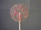 Pink and silver sugar lollipops - Willow & Boo