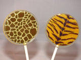 Animal print lollipops - mini sized - Willow & Boo