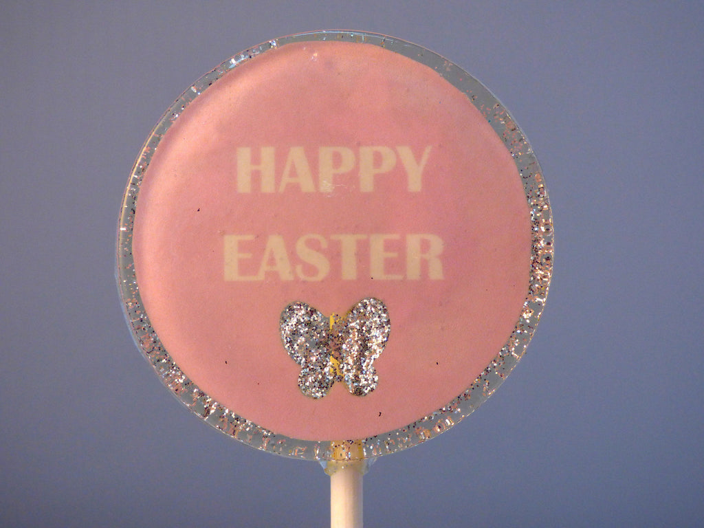 Happy Easter Lollipop pink - Willow & Boo