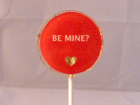 valentines Be Mine Lollipop