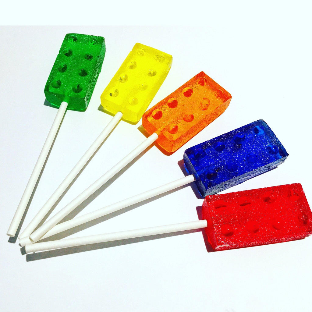 Bricks on Sticks Lollipops - Willow & Boo
