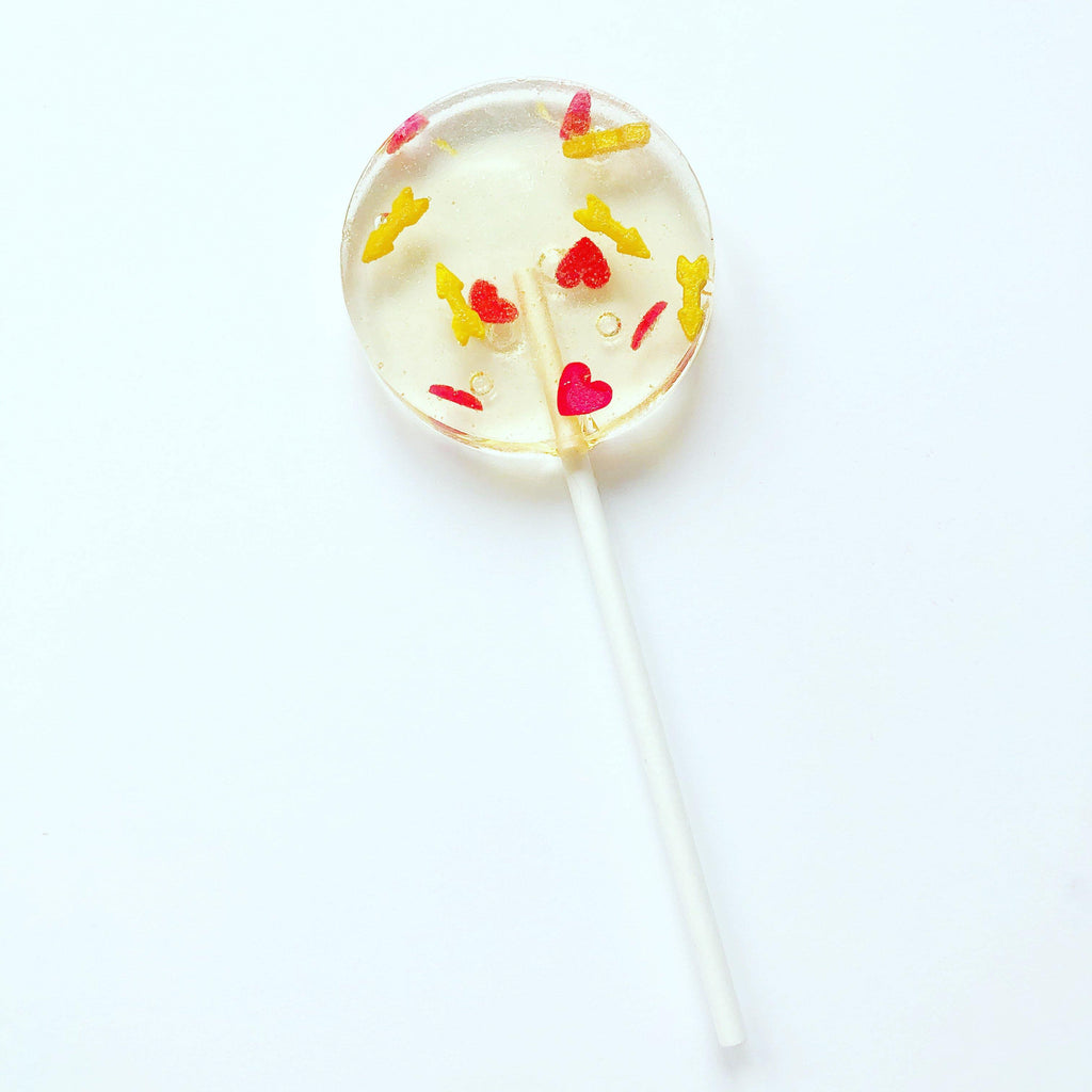 Cupid’s arrow lollipop - Willow & Boo
