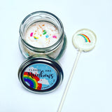 Clouds & Rainbows Sherbet Jar - Willow & Boo