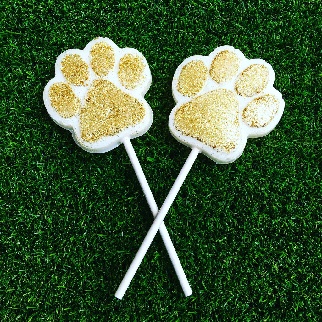 Easter bunny paw Lollipop - Willow & Boo