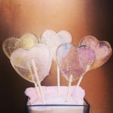Heart Glitter pops - Willow & Boo